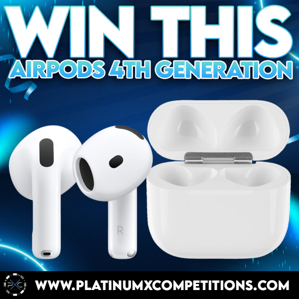 WIN APPLE AIRPODS 4TH GENERATION FOR JUST 79P!